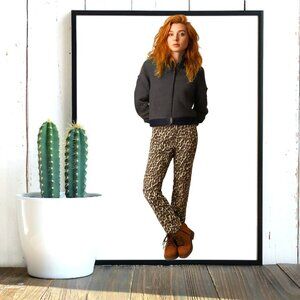 Kate Spade Broome Street Autumn Leopard Skinny Jean, Size 24 (XS)